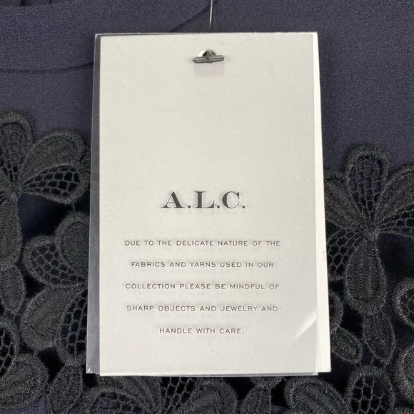 NWT A.L.C. Ardell lace panel midi dress Size 6 - Picture 14 of 16